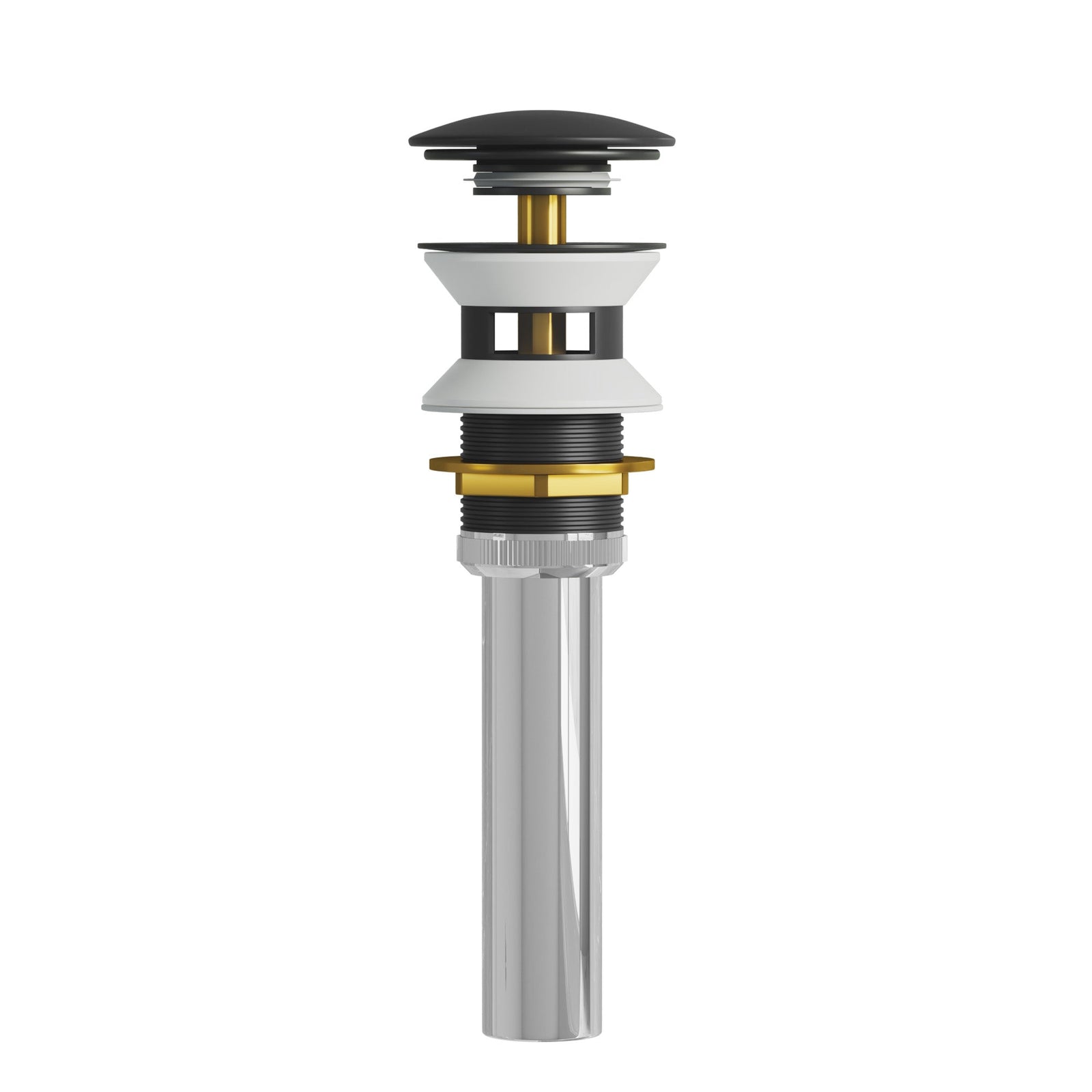 Dowell Pop Up Drain Stopper With/Without Overflow for Bathroom Vanity/Vessel Sink - 6011 07/08 Series