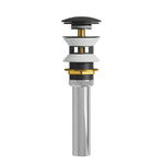 Dowell Pop Up Drain Stopper With/Without Overflow for Bathroom Vanity/Vessel Sink - 6011 07/08 Series