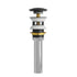Dowell Pop Up Drain Stopper With/Without Overflow for Bathroom Vanity/Vessel Sink - 6011 07/08 Series