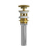 Dowell Pop Up Drain Stopper With/Without Overflow for Bathroom Vanity/Vessel Sink - 6011 07/08 Series