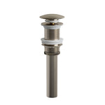 Dowell Pop Up Drain Stopper With/Without Overflow for Bathroom Vanity/Vessel Sink - 6011 07/08 Series