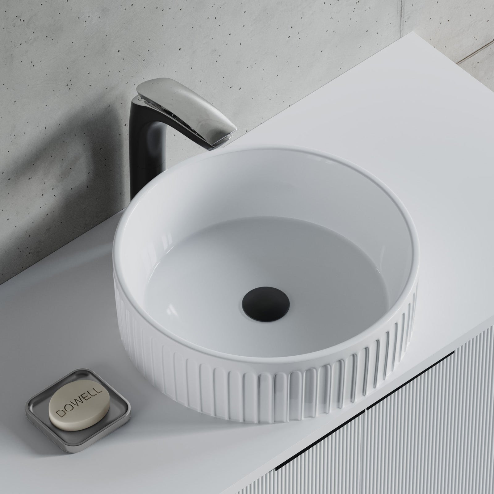 Dowell Pop Up Drain Stopper With/Without Overflow for Bathroom Vanity/Vessel Sink - 6011 07/08 Series