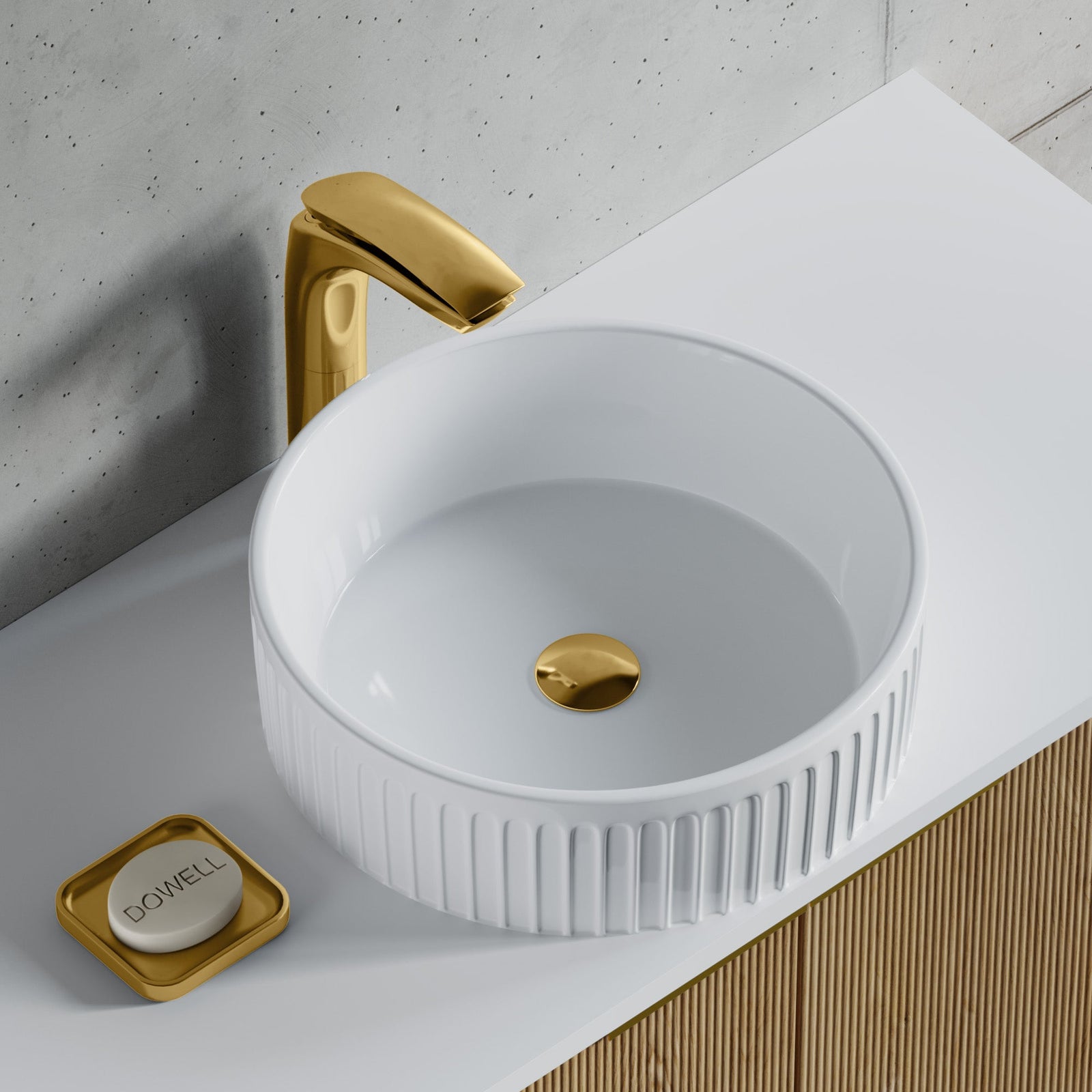 Dowell Pop Up Drain Stopper With/Without Overflow for Bathroom Vanity/Vessel Sink - 6011 07/08 Series