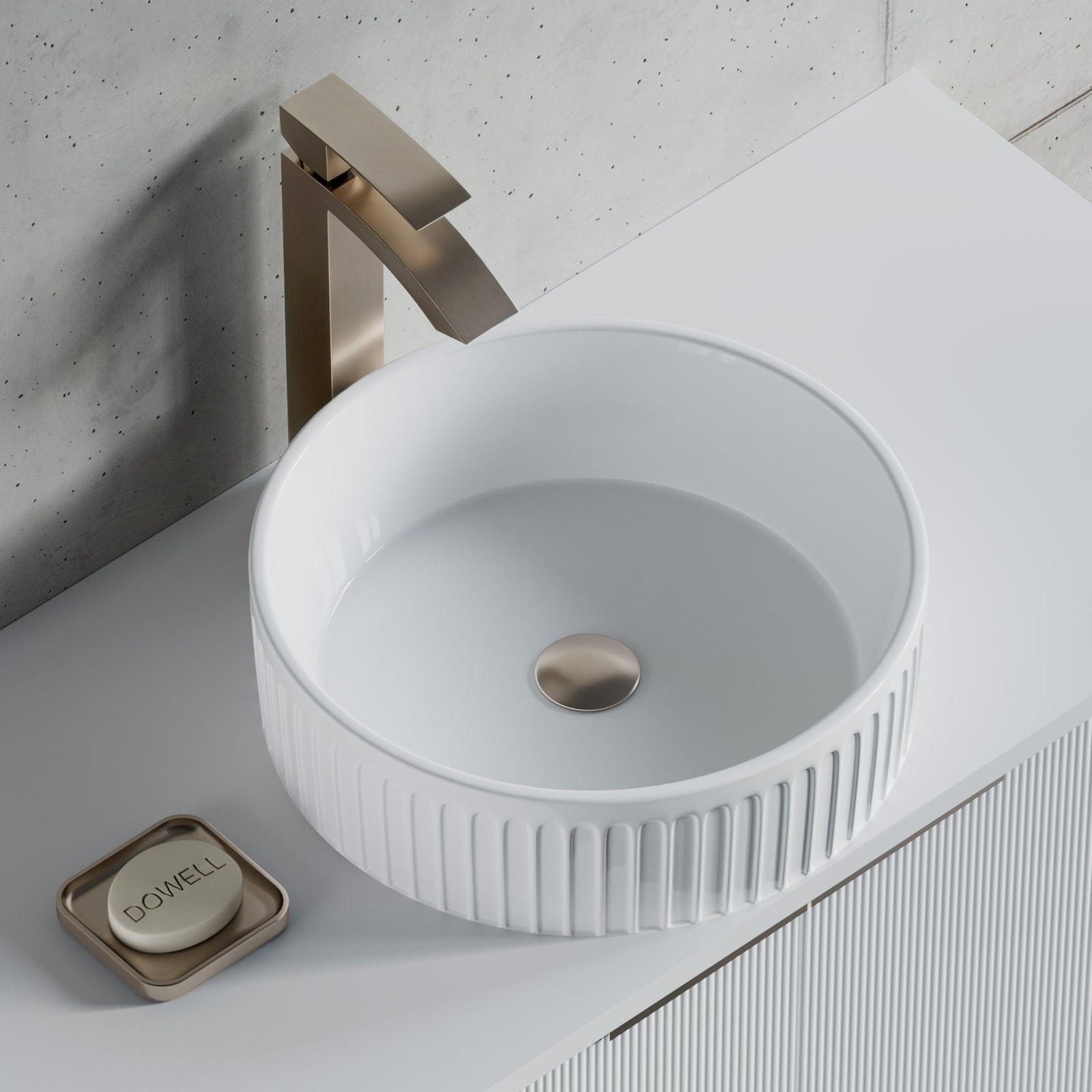 Dowell Pop Up Drain Stopper With/Without Overflow for Bathroom Vanity/Vessel Sink - 6011 07/08 Series