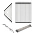 Dowell Over the Sink Roll-Up Dish Drying Rack, High-Quality, Foldable Tube Design, Space Saving Sink Organizer, Sturdy, Easy to Clean, Stylish Look