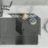 Dowell Over the Sink Roll-Up Dish Drying Rack, High-Quality, Foldable Tube Design, Space Saving Sink Organizer, Sturdy, Easy to Clean, Stylish Look