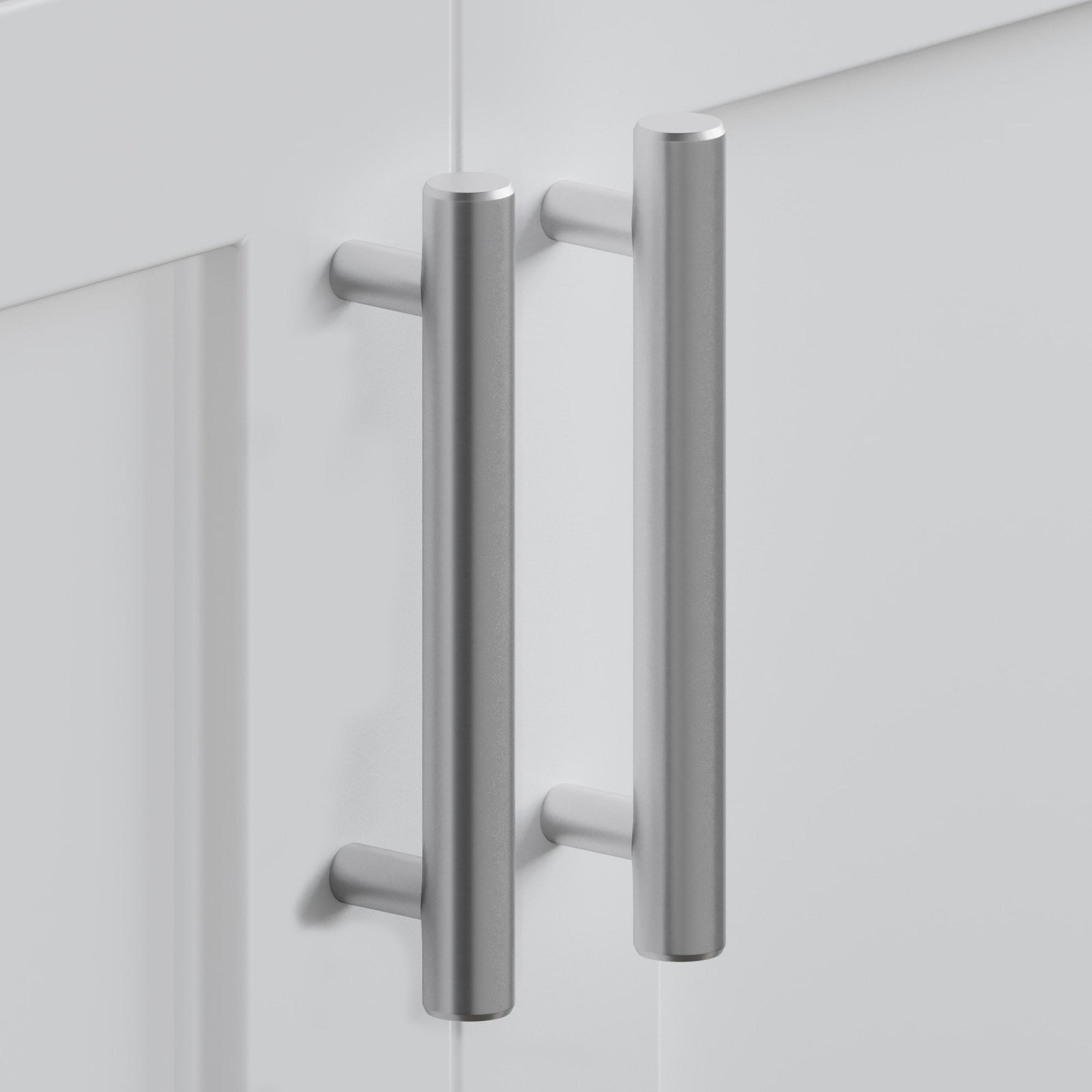 Dowell Cabinet Handle, Stainless Steel/Aluminum Construction Bar Plulls 3001 Series