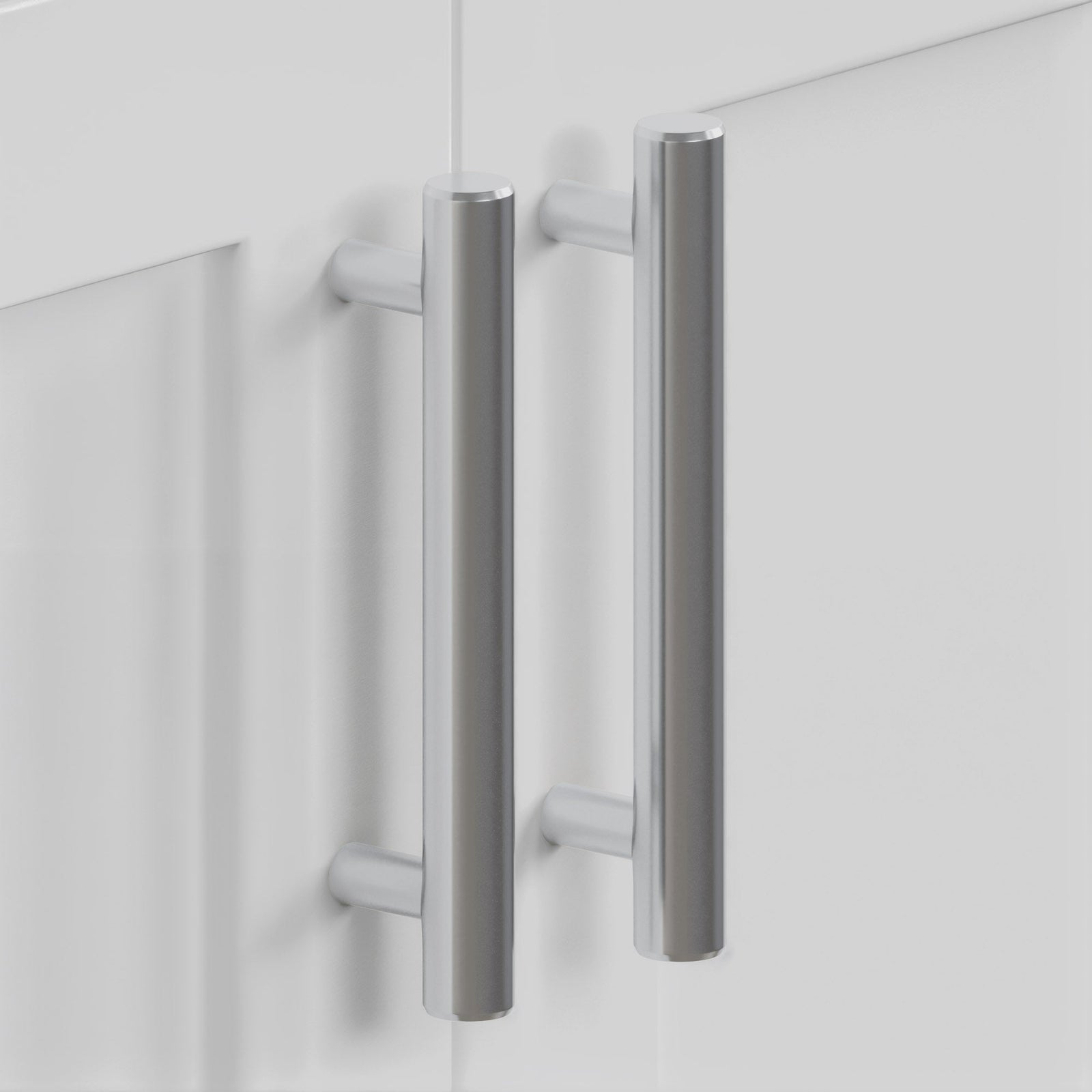 Dowell Cabinet Handle, Stainless Steel/Aluminum Construction Bar Plulls 3001 Series