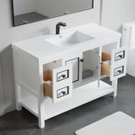 Dowell 48" Bathroom Freestanding Vanity with Two Doors and One Shelves - 035 48 Series
