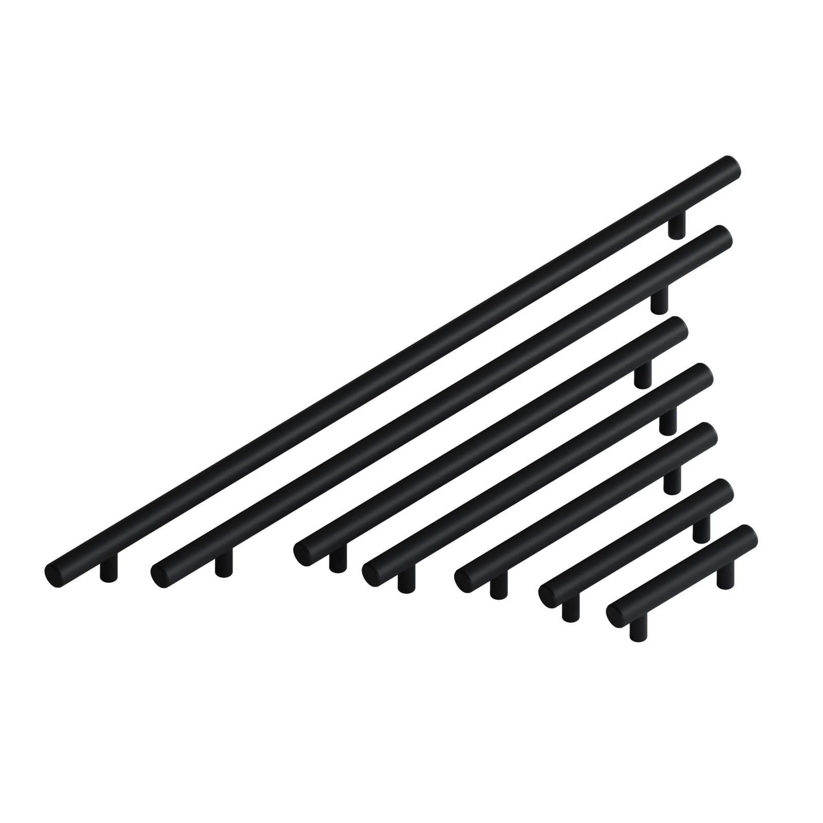 Dowell Cabinet Handle, Stainless Steel/Aluminum Construction Bar Plulls 3001 Series