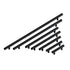 Dowell Cabinet Handle, Stainless Steel/Aluminum Construction Bar Plulls 3001 Series