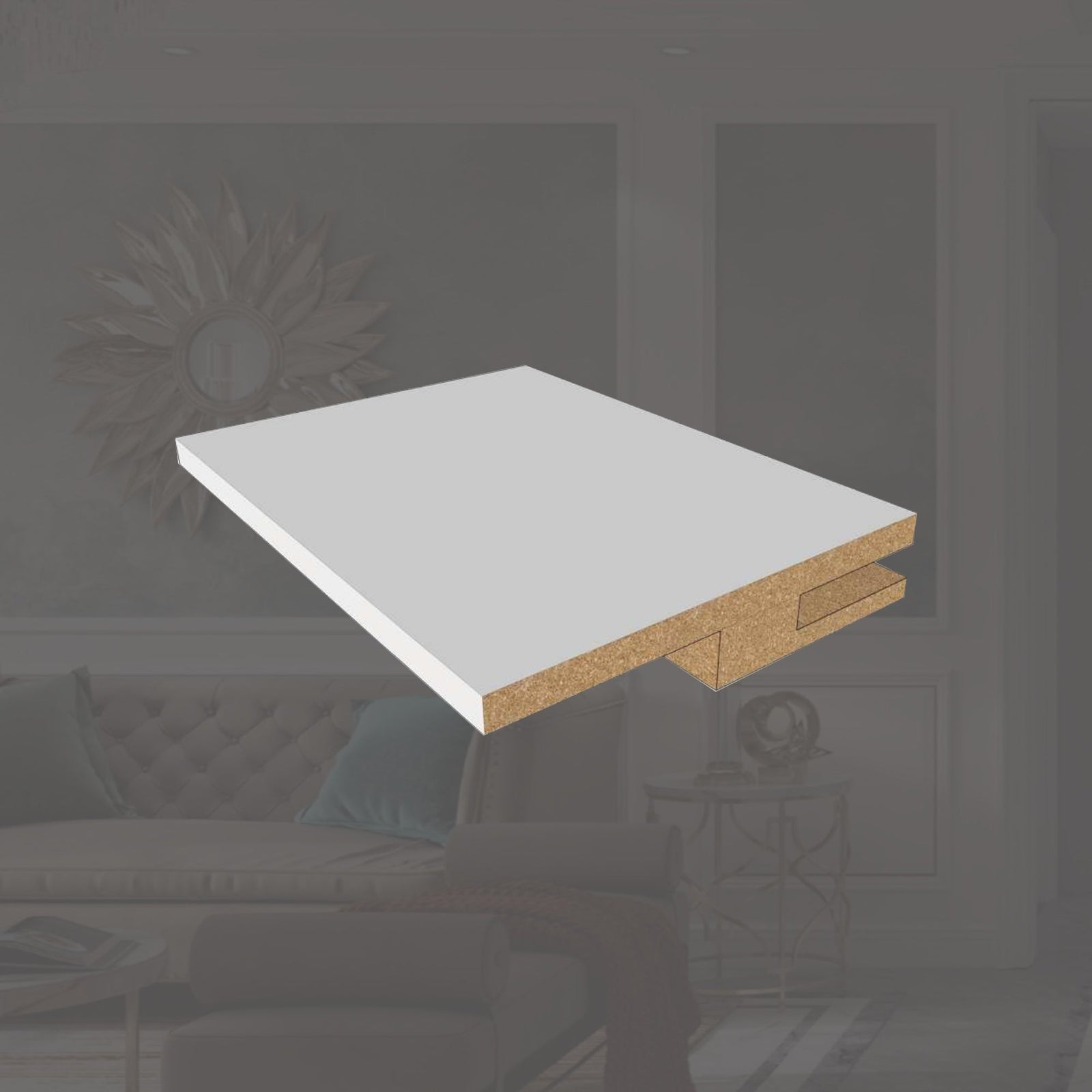 Dowell Flush Door Slab, Door Frame Kit