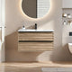 Goldea 30" Vanity with Sink, Modern Vanity Bathroom with 2 Extra Big Drawers, Wall Mounted Floating - gd003 Series