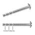 Dowell Cabinet Handle, Zinc Alloy Bar Pulls, 3007 Series