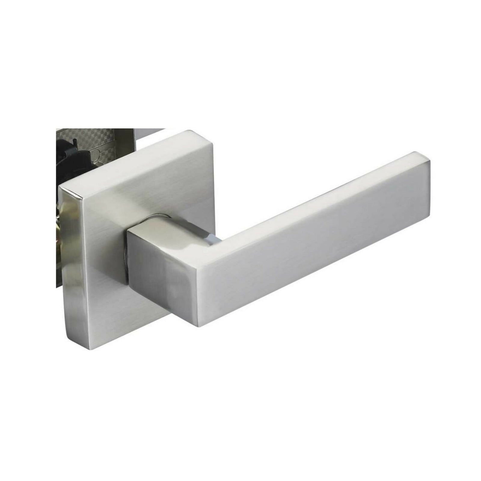 Golder Door Lock,Square Door levers for Bathroom, Bedroom, and Rooms