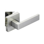 Golder Door Lock,Square Door levers for Bathroom, Bedroom, and Rooms