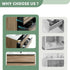 Goldea 24" Vanity with Sink, Modern Vanity Bathroom with 2 Extra Big Drawers, Wall Mounted Floating - gd003 Series