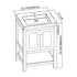 Dowell 24" Bathroom Freestanding Vanity with Two Doors and One Shelves - 035 24 Series