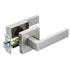 Golder Door Lock,Square Door levers for Bathroom, Bedroom, and Rooms